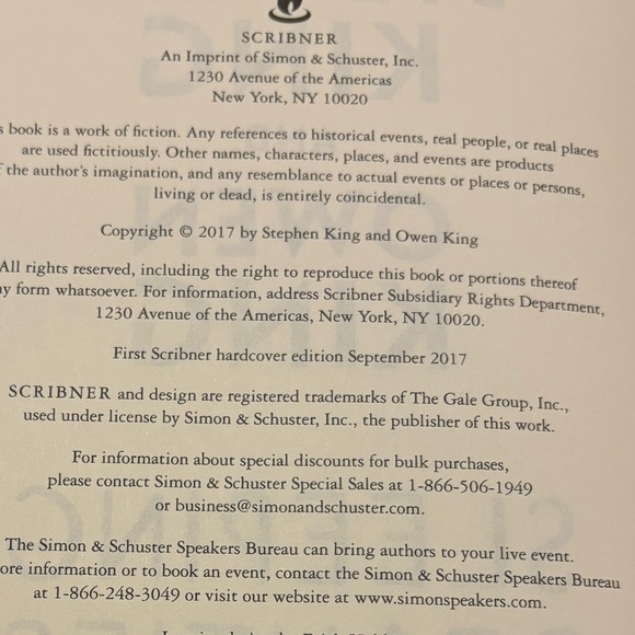 Sleeping Beauties by Owen & Steven King, hardback. - Picture 7 of 7